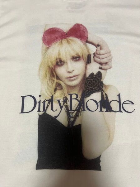 【HYSTERIC GLAMOUR 】ヒステリックグラマー DIRTY BLONDE コートニーラブ Tシャツ
