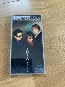 THE ALFEE／LOVE NEVER DIES　シングル　CD