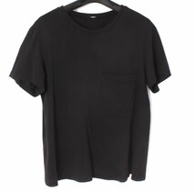 Theory a line apex tee 定価13,200円 sizeS ブラック 01-1101001-050-902 セオリー カットソー 半袖Tシャツ クルーネック_画像2