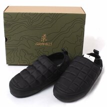 23AW【タグ付き・新品】GRAMICCI THERMAL MOC 定価8,800円 24cm BLACK G3FA-107 グラミチ サーマルモック_画像1