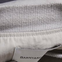 23ss BARNYARDSTORM コンパクトMA-1 定価26,400円 size0(S) グレージュ バンヤードストーム ブルゾン_画像9