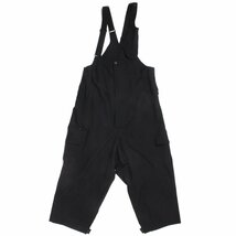 23ss Yohji Yamamoto POUR HOMME 変形サスペンダーオーバーオール 定価168,300円 size1 Black HZ-D06-100 ヨウジヤマモト プールオム_画像1