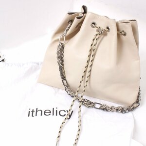 ithelicy SHIROTA ショルダーバッグ 定価47,300円 LIGHT BEIGE IT-201-0170 イザリシー