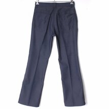 24ss【タグ付き・新品・定価23,100円】Needles Boot-Cut Jean - Poly Twill sizeXS NAVY OT188 ニードルス ブーツカットパンツ_画像2