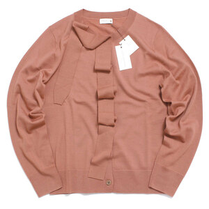 【タグ付き・新品・定価73,700円】DRIES VAN NOTEN JANAE 9702 W.K.CARDIGAN XS ドリスヴァンノッテン フロントデザインカーディガン