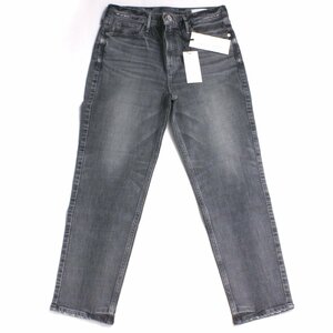 【タグ付き・新品・定価25,300円】upper hights THE GIRL テーパードデニムパンツ size25 PLATINUM 139338-PLN アッパーハイツ ジーンズ ★