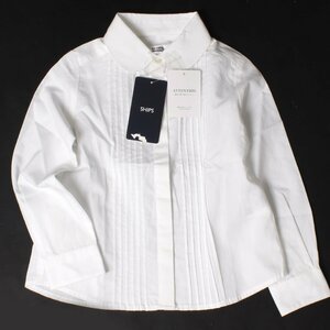 [ tag attaching * new goods * regular price 7,700 jpy ]SHIPS KIDS dot blouse size100 white 511-03-0029 Ships Kids 