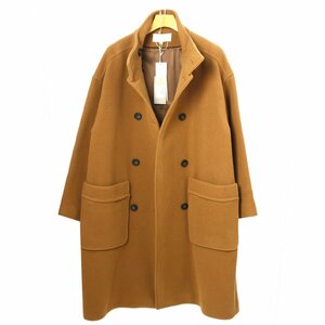  новый товар Vanessa Bruno PAVEL MANTEAU WOOL-BLENDpa bell шерстяное пальто обычная цена 103,250 иен size38 Camel Vanessa Bruno 