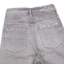 【別注・タグ付き・新品】TOMORROWLAND別注 upper hights THE ELENA size25 ETAIN DESTROY アッパーハイツ ロールアップ デニムパンツ ▲_画像4