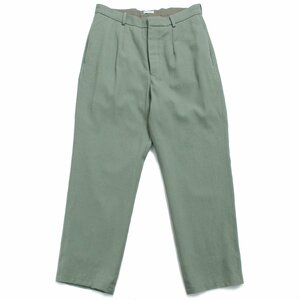 RAKINES Rigid washer tropical R-pants 定価49,500円 size3 GRASS GREEN ラキネス パンツ