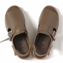 24ss【タグ付・新品・定価39,600円】KIJIMA TAKAYUKI x foot the coacher BEAUTIFUL SHOES OPEN TOE SANDALS US8 キジマタカユキ サンダル_画像4