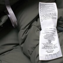 ARC'TERYX VEILANCE CONDUIT AR JACKET 定価88,000円 sizeXS Clay 24232 アークテリクス ヴェイランス ダウンジャケット_画像6