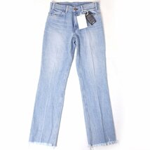 【タグ付き・新品・定価28,600円】RED CARD TOKYO Laura Flare size24 kita-Ex Indigo Light 724577 レッドカード フレアデニムパンツ_画像1