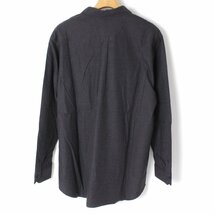 【新品・未使用】LENO LOOSE FIT SHIRT size2 GRAY U1902-SH001 リノ ルーズ フィット シャツ_画像3