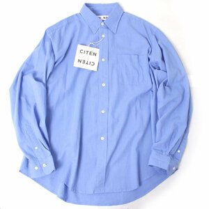 【タグ付き・新品・定価5,940円】CITEN SHIRT LT.BLUE sizeL 42511990028 シテン スタンダードシャツ