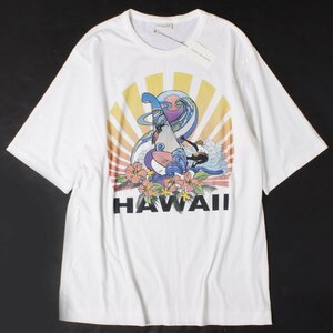 【タグ付き・新品】DRIES VAN NOTEN HAWAII T-SHIRT sizeM WHITE ドリス ヴァン ノッテン Tシャツ