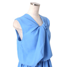 新品 CARVEN Twist Dress ワンピース 定価61,000円 size34 BLEUET カルヴェン_画像4