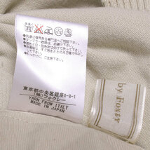 NATURAL by Foxey バックシフォン切替ストレッチワンピース size38 パンプトンベージュ ナチュラル バイ フォクシー ノースリーブ_画像6