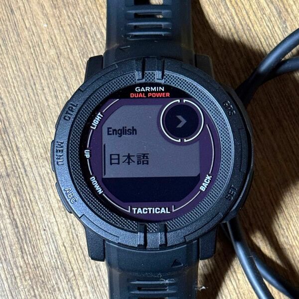 GARMIN INSTINCT 2 DUAL POWER TACTICAL EDITION インスティンクト2