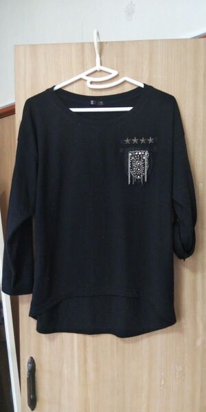 七分袖 Tシャツ フリーサイズ