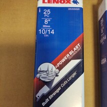 レノックス　LENOX セーバーソーブレード　替刃 20535B850R　25PC　2セット　オマケ替刃つき_画像3