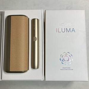 01.3887 付属品◎ほぼ未使用◎iQOS イルマプライム ゴールド 本体 アイコス 電子タバコ 加熱式タバコ