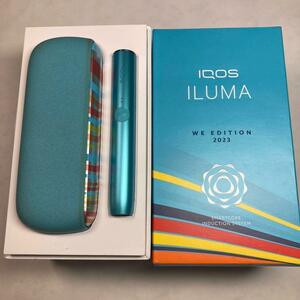 01.3940 selling out * electrification verification settled *iQOS il mawe2023 model turquoise limitation color Iqos body electron cigarettes heating type cigarettes 