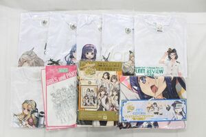 P00] Kantai collection Girls&Panzer ga Lupin other T-shirt towel etc. summarize large amount goods set goods 