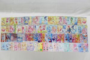 P00】デリシャスパーティプリキュア ヒーリングっとプリキュア 他 カード ステッカー まとめ大量グッズセット品