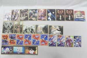 P00】Fate FGO オーバーロード 他 色紙 まとめ大量グッズセット品