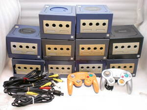 2405021 Game Cube body only controller AV cable junk 