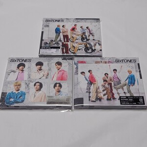 SixTONES　ストーンズ　音色　通常盤　初回盤A　初回盤B　3形態セット