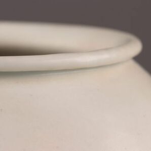 古美術 朝鮮古陶磁器 李朝 白磁 壷 時代物 極上品 初だし品 C5853の画像6