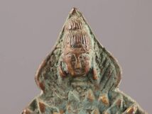 中国古玩 唐物 仏教美術 古銅造 鍍金 仏像 時代物 極上品 初だし品 C5981_画像6
