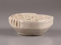 古美術 朝鮮古陶磁器 李朝 書道具 水滴 時代物 極上品 初だし品 C6049_画像5