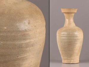 古美術 朝鮮古陶磁器 高麗青磁 花瓶 時代物 極上品 初だし品 C6247