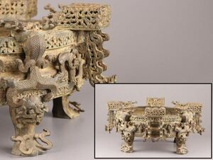 中国古玩 唐物 西周期 青銅器 祭器 時代物 極上品 初だし品 C6201