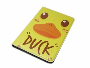 iPad Mini 5 iPad Mini 4 兼用 手帳型 フリップ 横開き PU かわいいカード入れ スタンド アイパッド ミニ 4/5 ケース カバー Duck