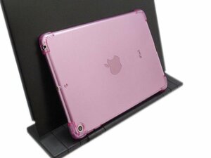 iPad Mini 5 ジャケット 背面 TPU ソフトタイプ シンプル クリアタイプ アイパッド ミニ 5 ケース カバー クリアピンク