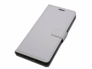 Xperia 1 SO-03L SOV40 802SO エクスペリア 1 手帳型 合皮 合成皮革 フェイクレザー シンプル 無地スタンド ケース カバー ホワイト