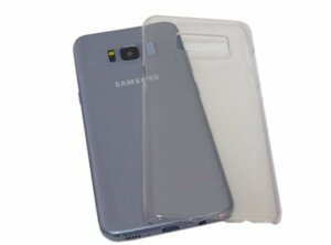 Galaxy S8+ SC-03J SCV35 ギャラクシー S8+ プラス SAMSUNG サムスン docomo AU ジャケット 無地 PC ハードタイプ ケース カバー クリア