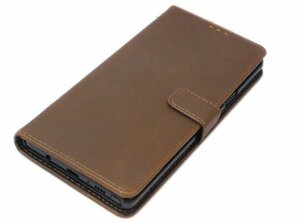 Galaxy Note9 SC-01L SCV40 ギャラクシー docomo AU 手帳型 フェイクレザー 合皮革 スタンド カード入れ ケース カバー ダークブラウン