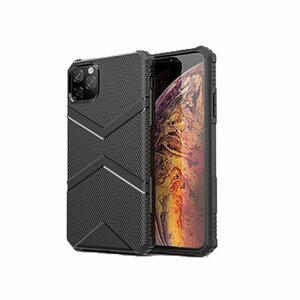 iPhone 11 Pro Max 11 プロ マックス ジャケット フィット感抜群 TPU アイフォン アイホン ケース カバー ブラック 黒色