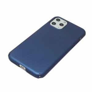 iPhone 14 ジャケット シンプル 無地 プラスチック アイフォン 14 アイホン 14 ハード ケース カバー ネイビー 紺色