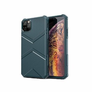 iPhone 11 Pro Max アイフォン アイホン 11 プロ マックス ジャケット フィット感抜群 TPU ケース カバー グリーン 緑色