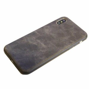 iPhone XS Max ジャケット 壁岩柄 岩石柄 TPU アイフォン アイホン XS マックス ケース カバー グレー 灰色