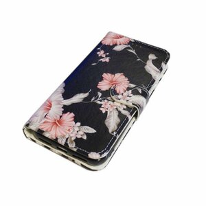 Art hand Auction iPhone 11 Pro 11 プロ 手帳型 スタンド カードホルダー 絵画絵柄 プリント PU アイフォン アイホン ケース カバー 花, アクセサリー, iPhone用ケース, iPhone 11 Pro用