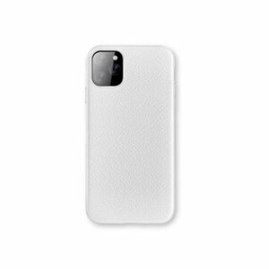 iPhone 11 ジャケット ザラザラ感触 細かい凸凹 TPU アイフォン 11 アイホン 11 ケース カバー ホワイト 白色