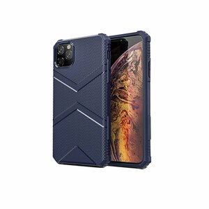 iPhone 11 ジャケット フィット感抜群 TPU アイフォン 11 アイホン 11 ケース カバー ネイビー 紺色