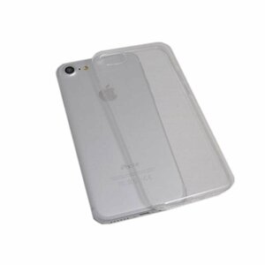 iPhone SE(第3世代/第2世代)/8/7 ジャケット クリアタイプ 無地 光沢 TPU ソフト アイフォン SE3 アイホン SE2 ケース カバー クリア 透明